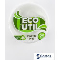PLATOS DESECHABLES N6 PAQX25